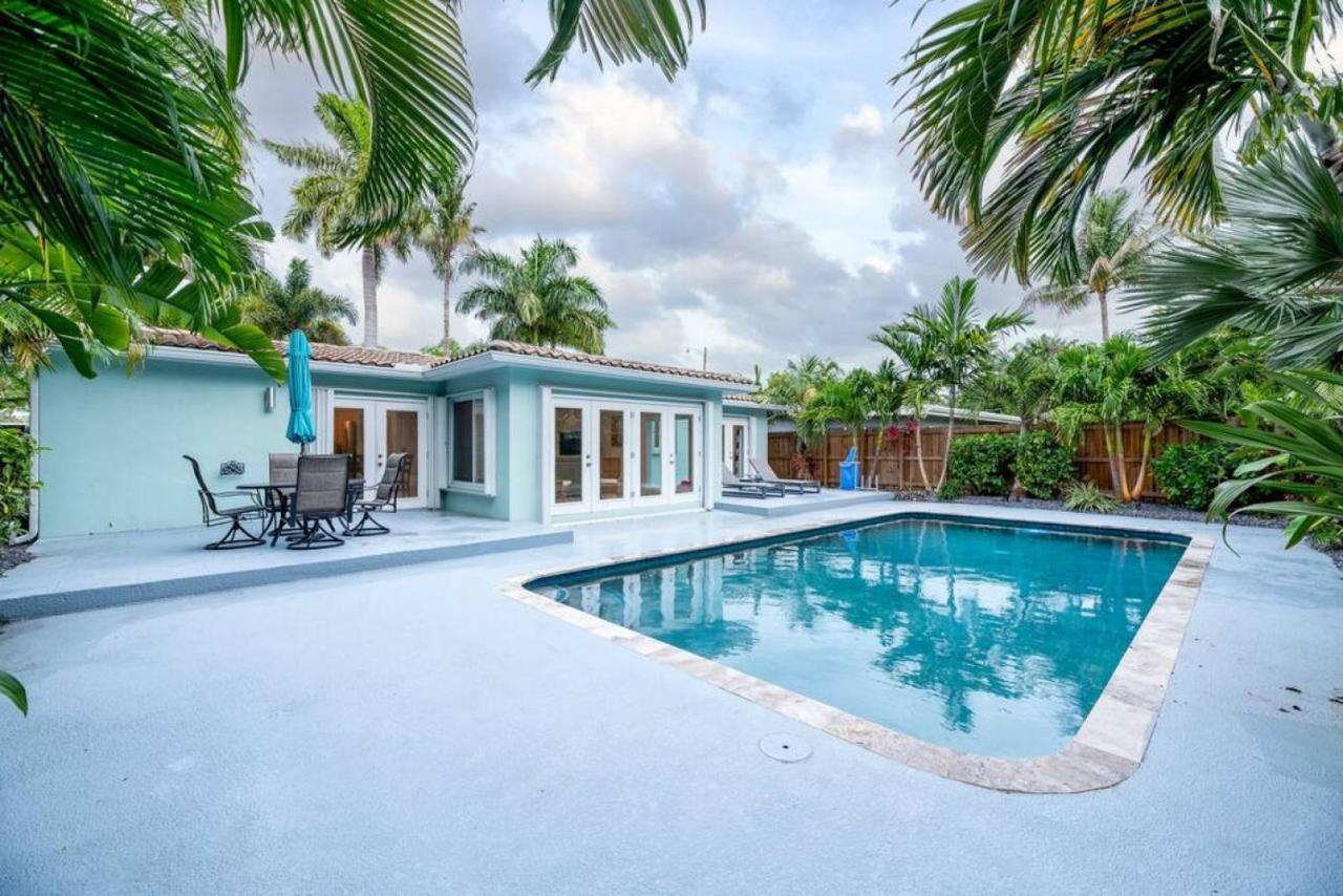 Luxurious Fort Lauderdale Pool Home Exterior foto